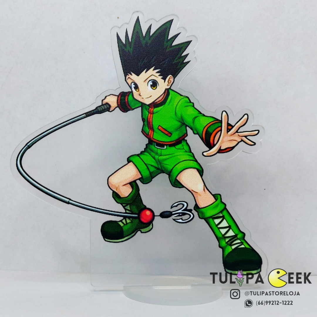 Adesivo Anime Hunter x Hunter Gon P Cartão De Crédito Manga